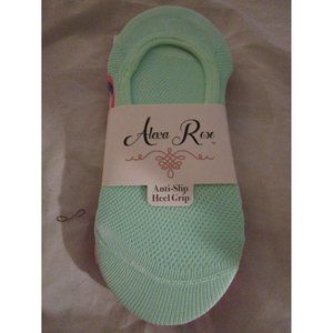3 Pair Alexa Rose Womens Anti Slip Heel Grip Ultra Low Liners Fits Shoe Size 5-9